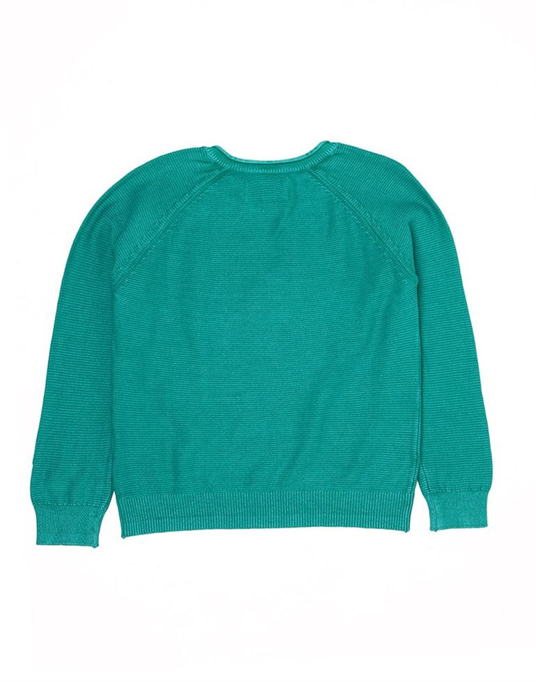 Pepe Kids Casual Wear Green Sweater For Boys